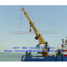 catamarans hydraulic marine deck ship crane